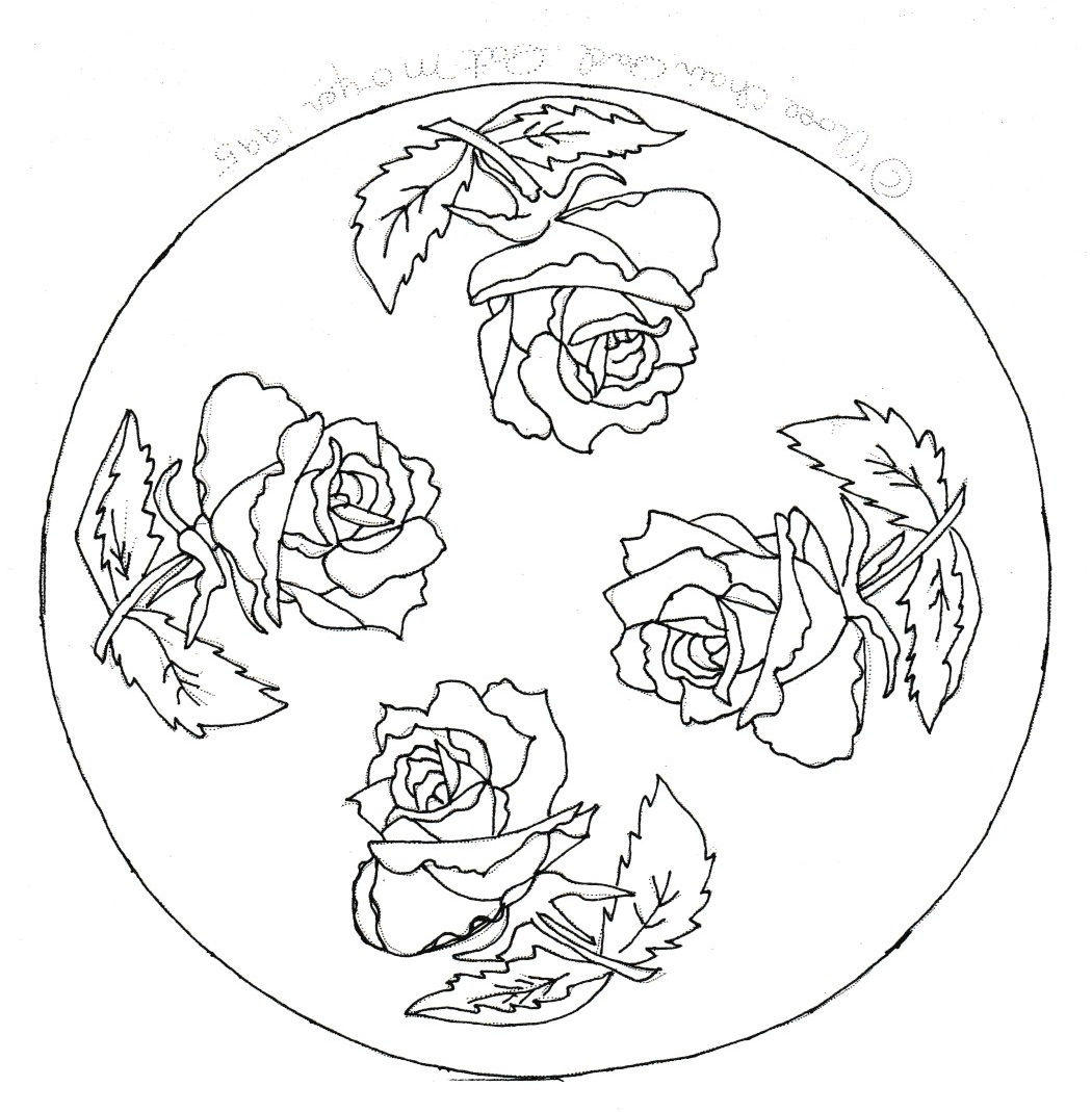 Rose Chair Pad