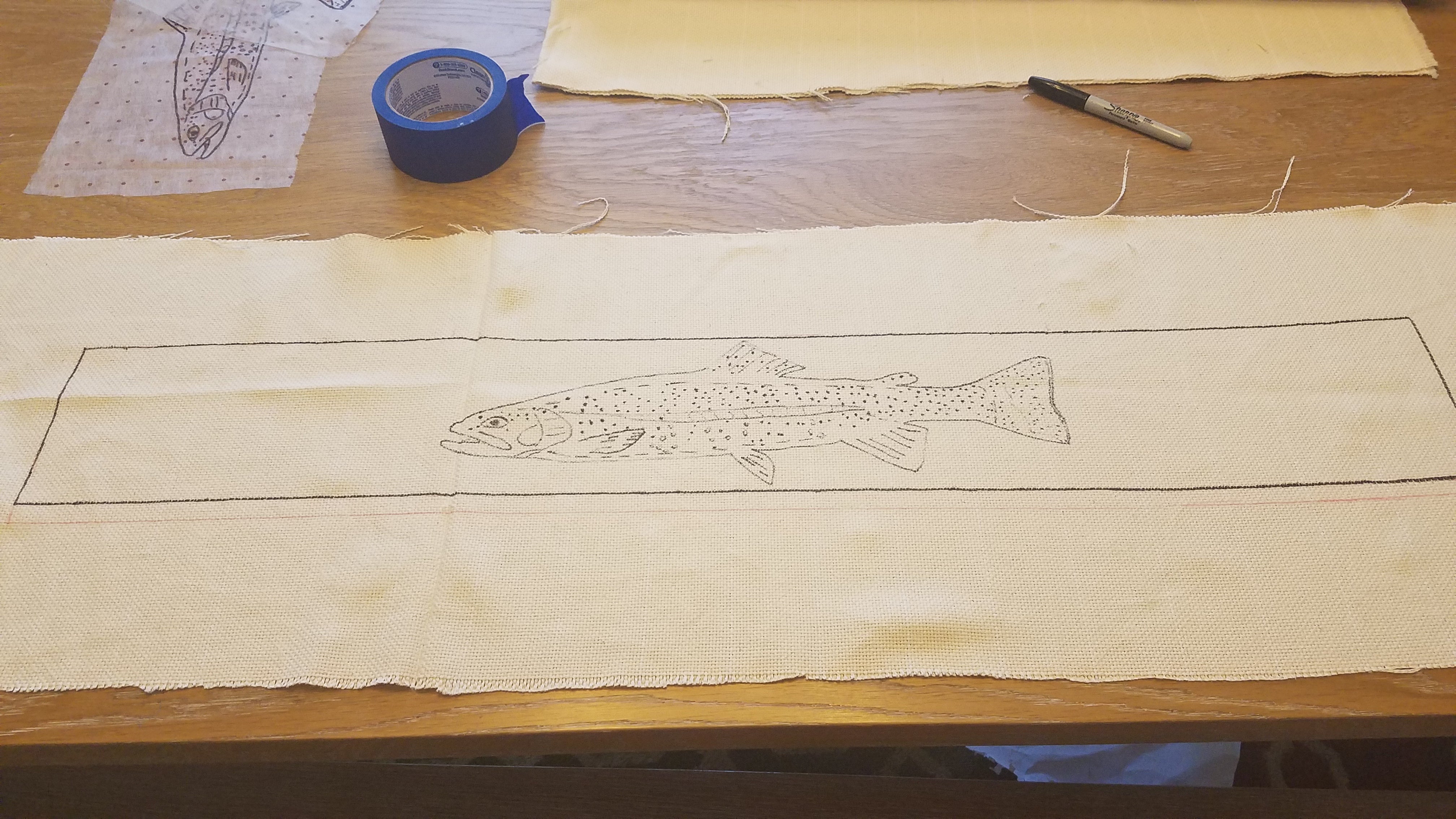 How to Transfer a Rug Hooking Pattern – Anita's Rug Hooking