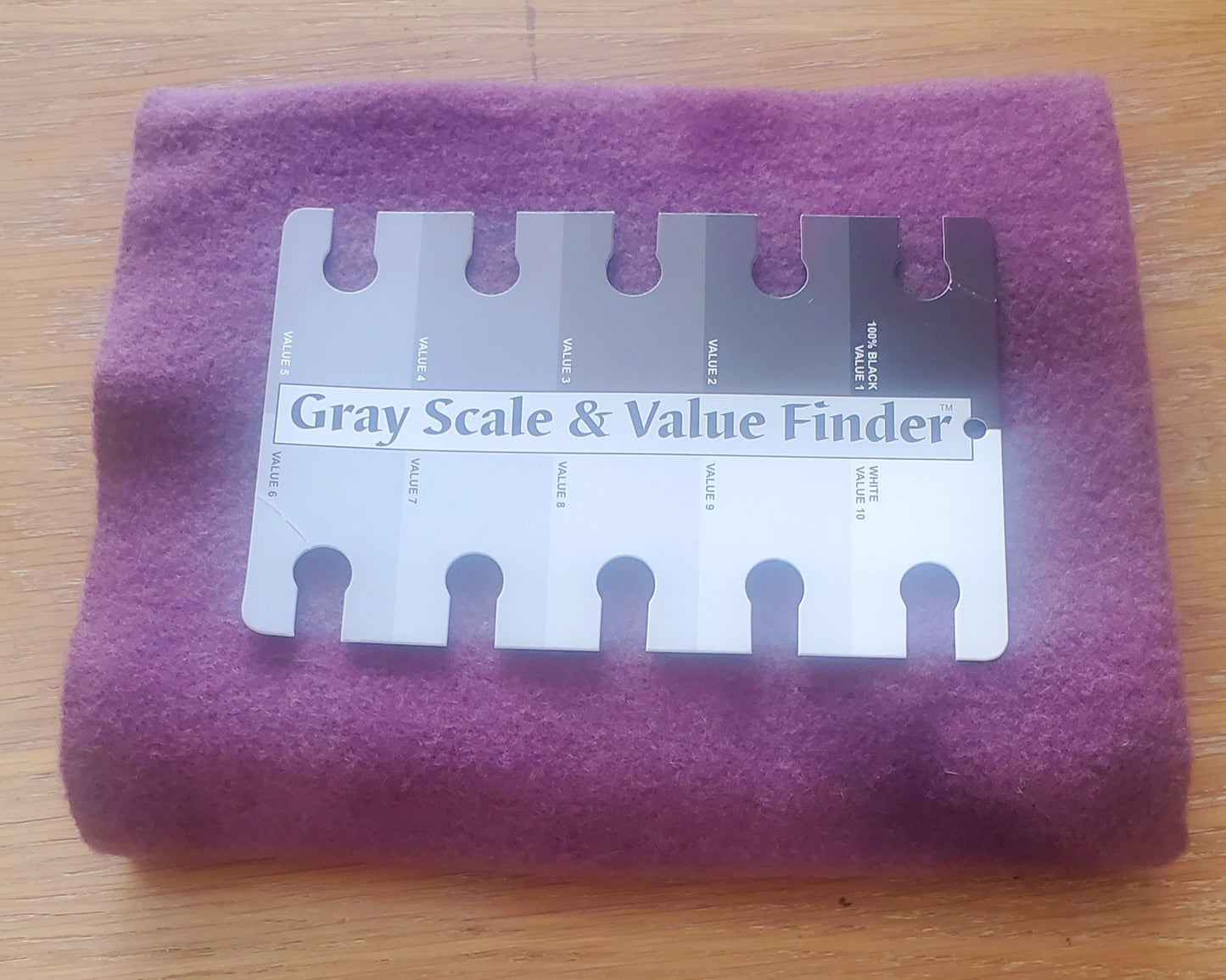 Hand Overdyed 100% Wool Morris Code Texture