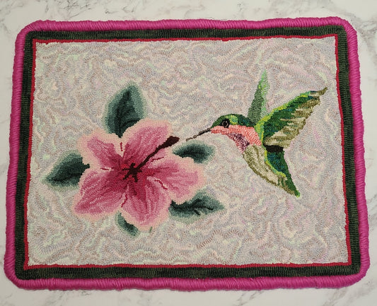 Hummingbird and Hibiscus