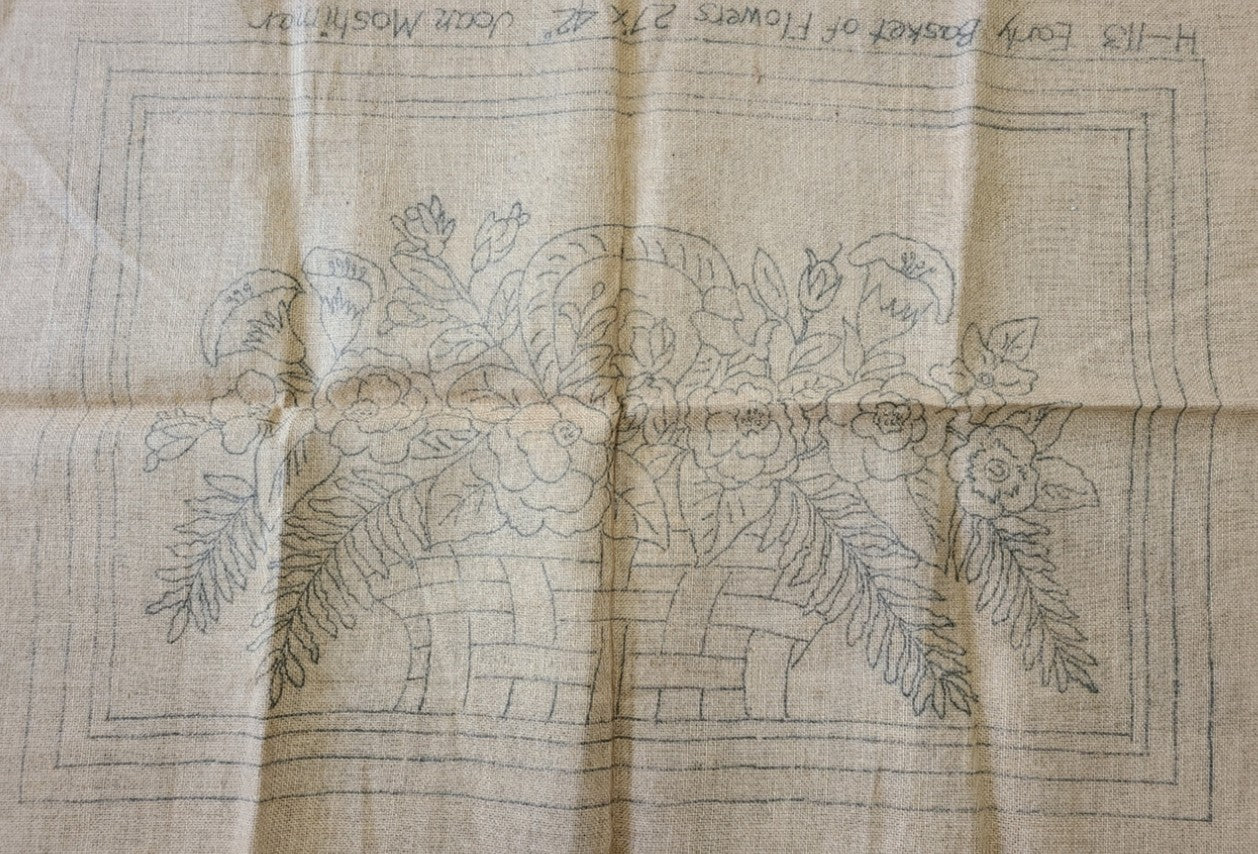 Early Basket of Flowers