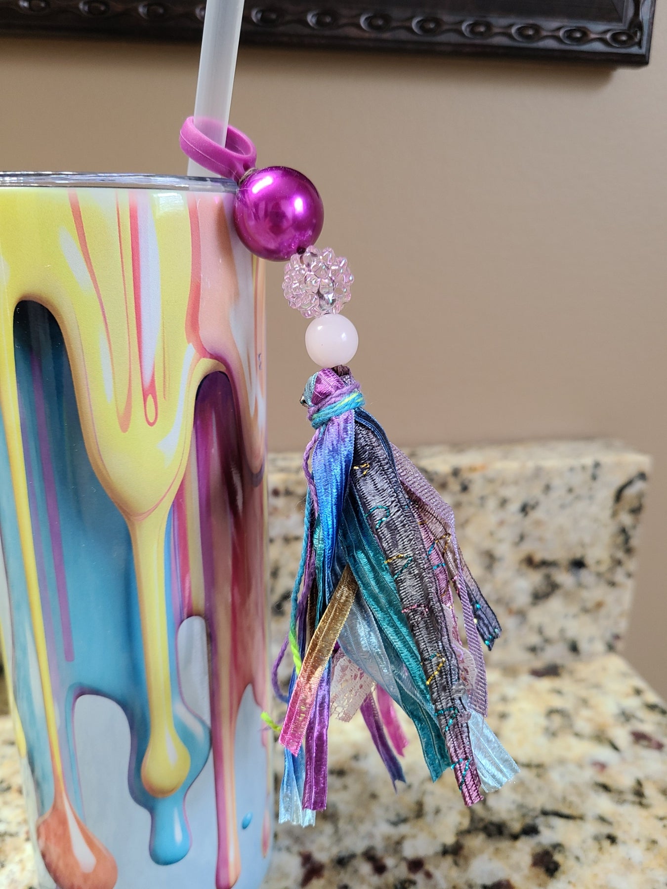 Tassel Straw Dangle