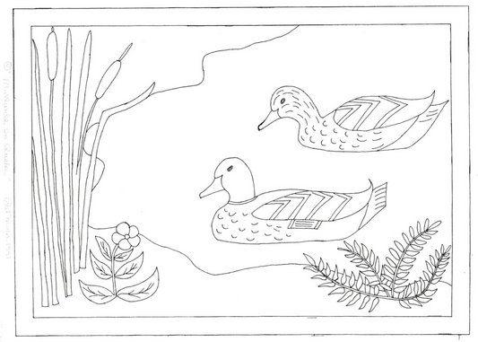 Mallards in Rushes