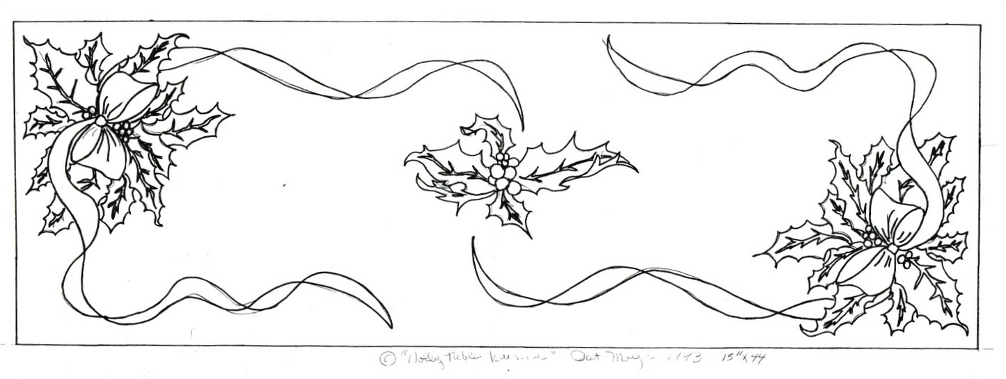 Holly Table Runner