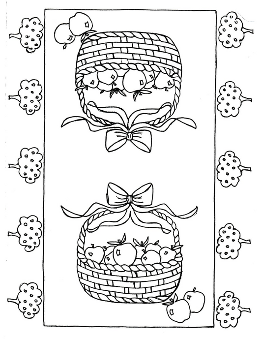 Apple Basket Rug