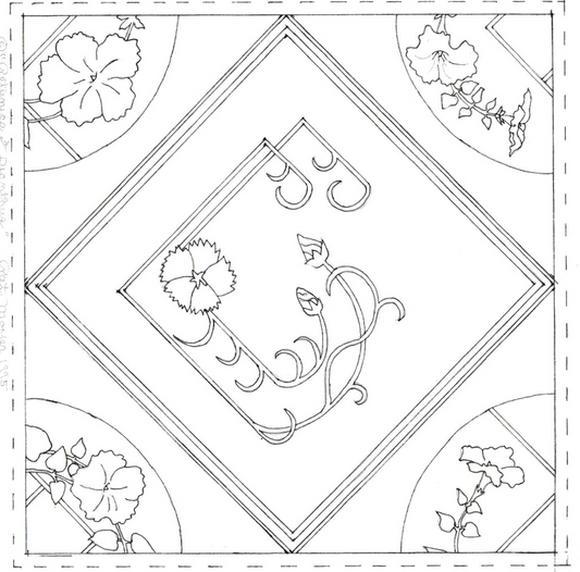 Petunias and Dianthus