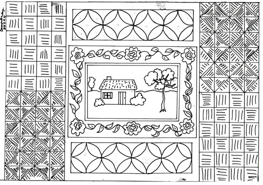 Sampler Rug