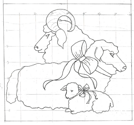 Carol's Sheep Family