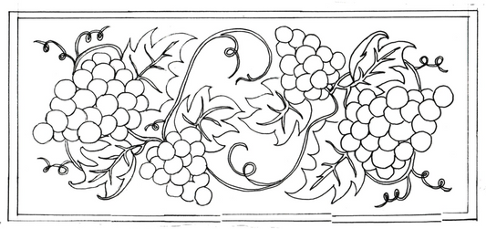 Grape Table Runner
