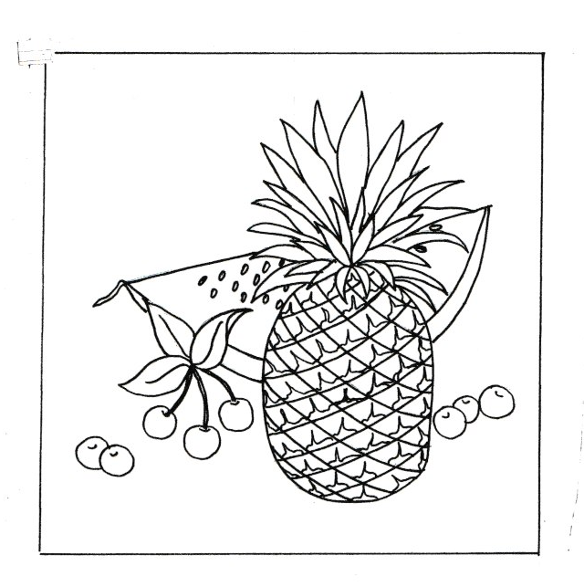 Pineapple and Watermelon