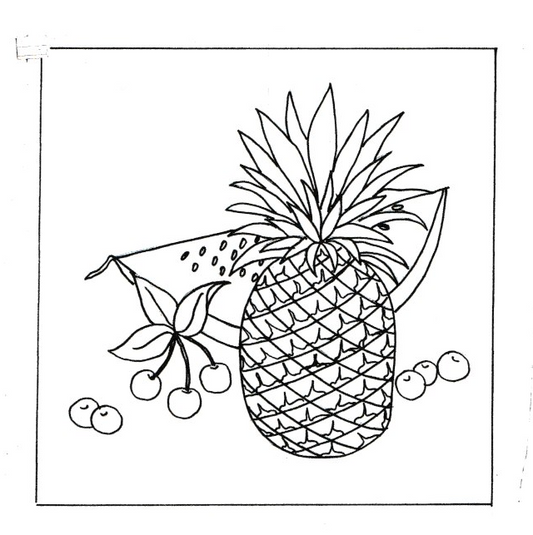 Pineapple and Watermelon