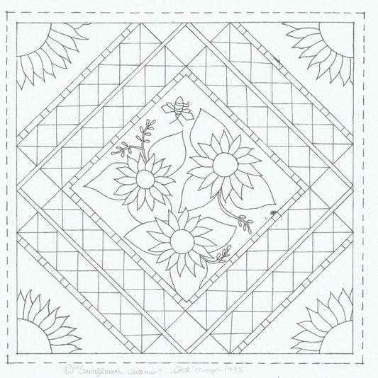 Sunflower Pillow