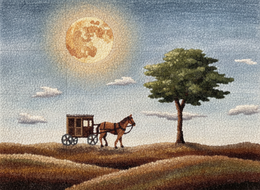 Amish Horse and Buggy