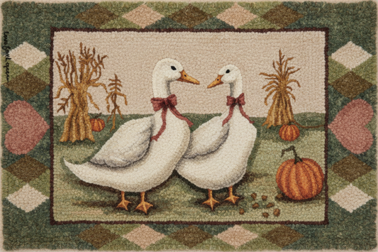 Corn Field Geese