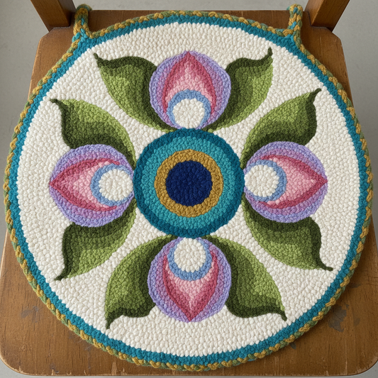 Geometric Chair Pad