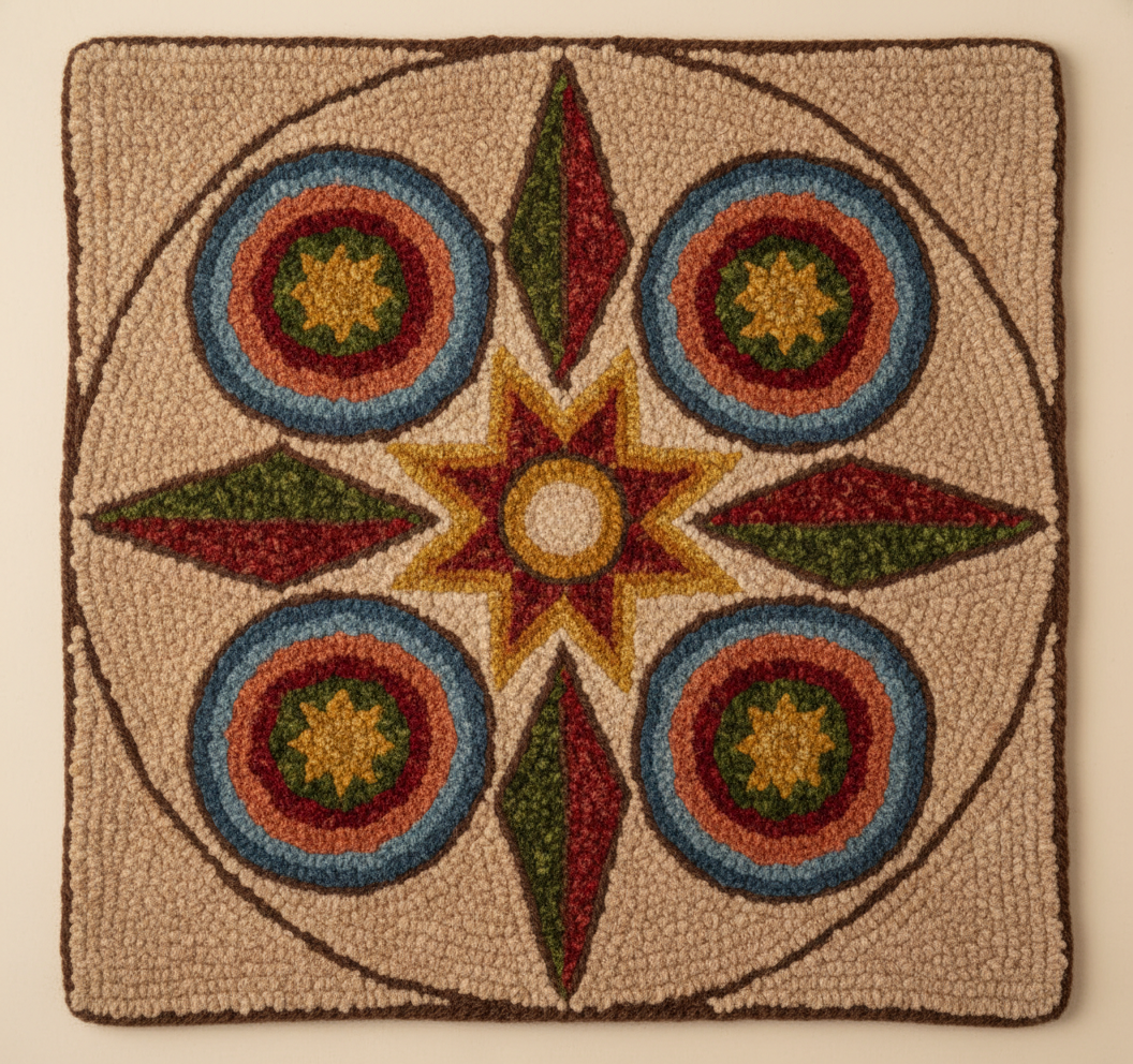 Geometric Chair Pad 4