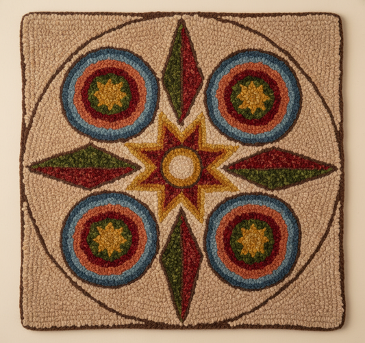 Geometric Chair Pad 4