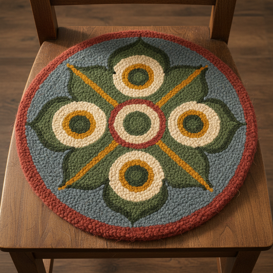 Geometric Chair Pad 3