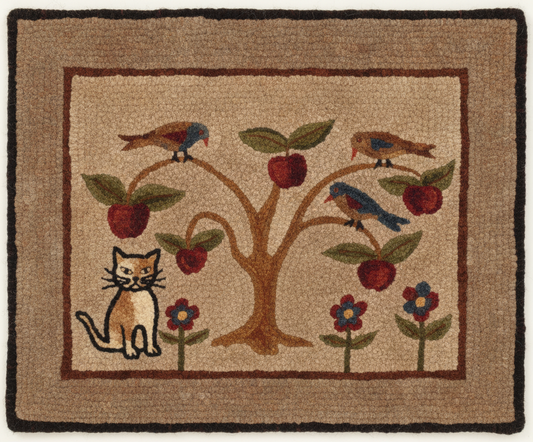 Kitty and the Apple Tree