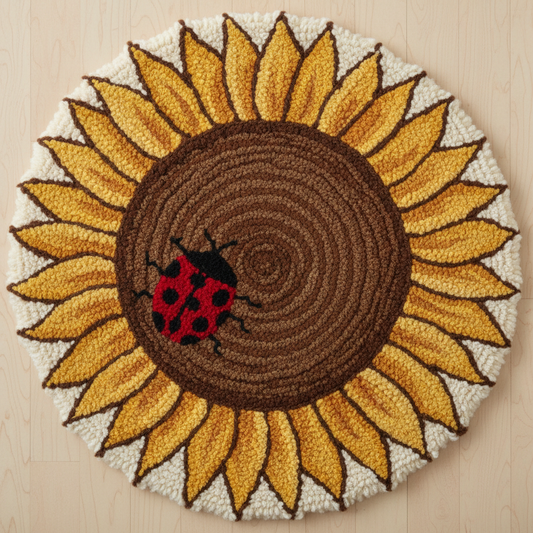 Ladybug and Sunflower