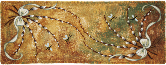 Pussy Willow Table Runner