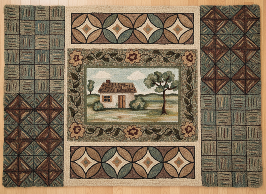 Sampler Rug