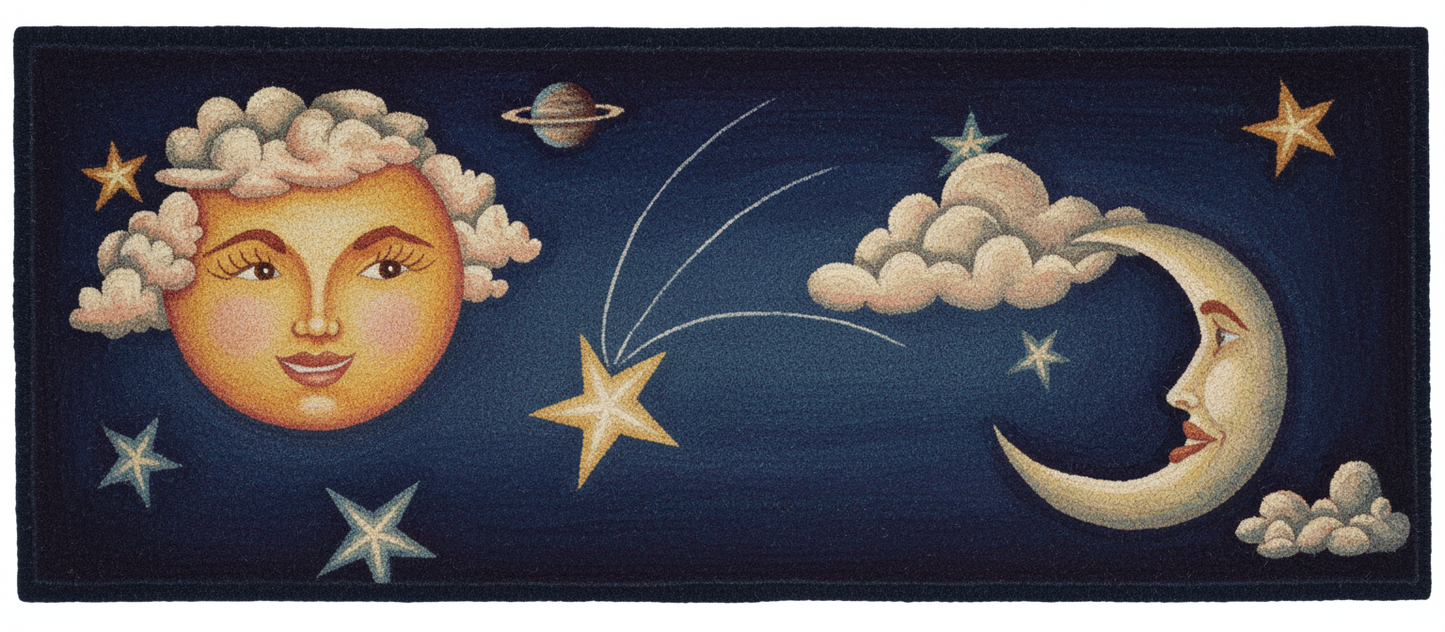 Venus and the Man in the Moon